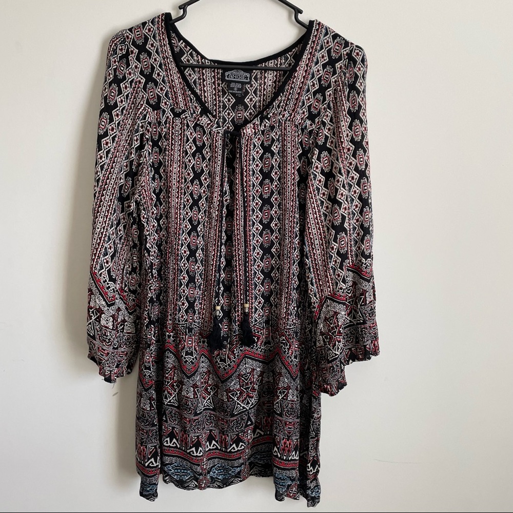 Boho Print Dress